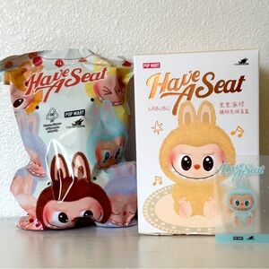 Authentic Pop Mart QUQU Labubu-Have A Seat series